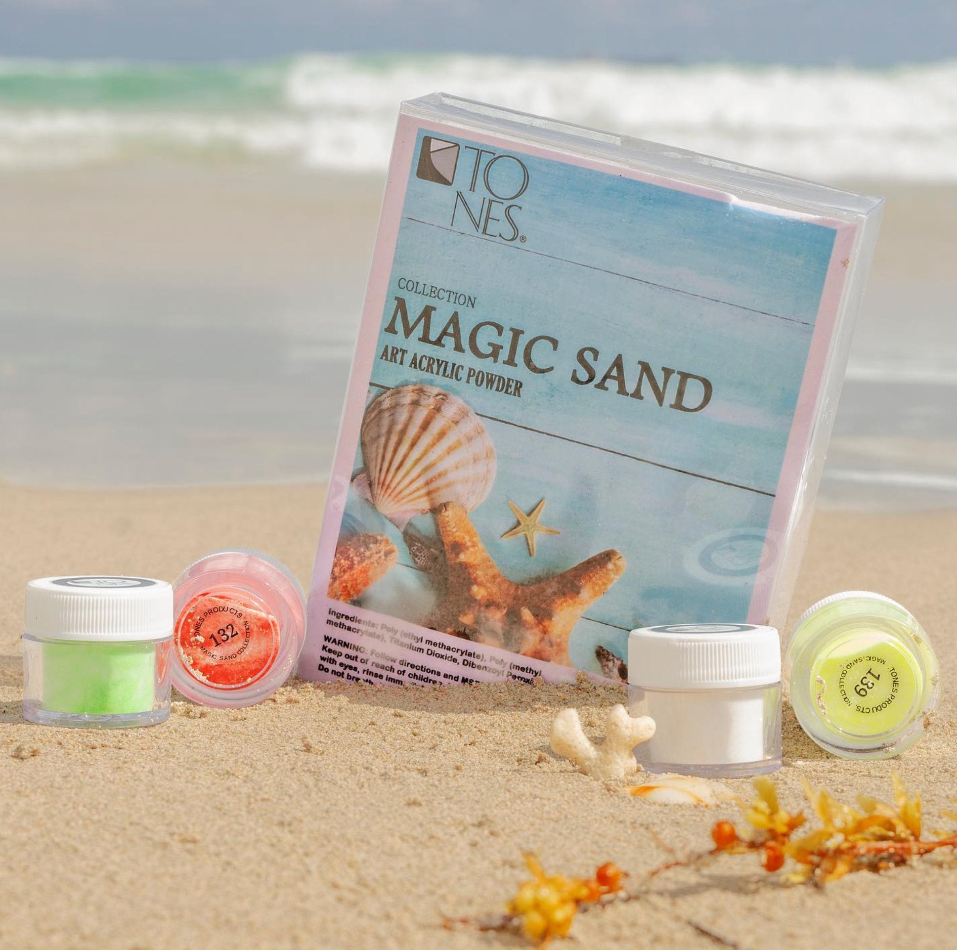 Acrylic Art Powder - Encapsulated Collection: Magic Sand (12 x 0.25 oz) - Tones