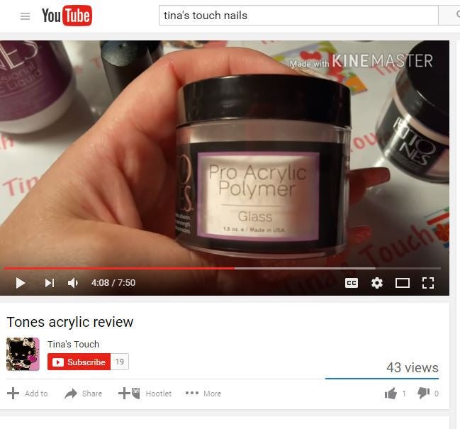 Tones Acrylic Review by Tina's Touch - Tones
