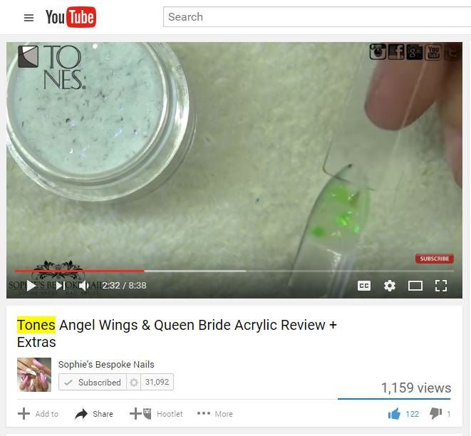 Tones Angel Wings & Bride Queen Review by Sophie's Bespoke Nails - Tones