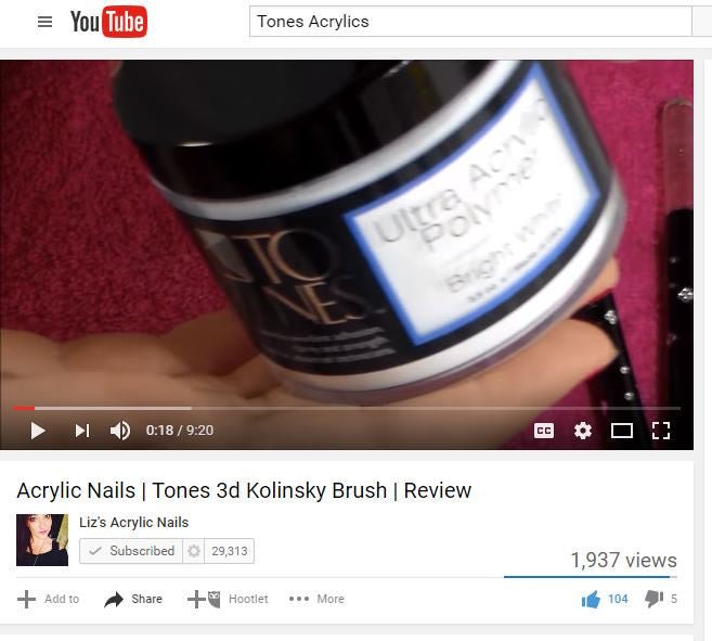 Tones Review by Liz's Acrylic Nails - Tones