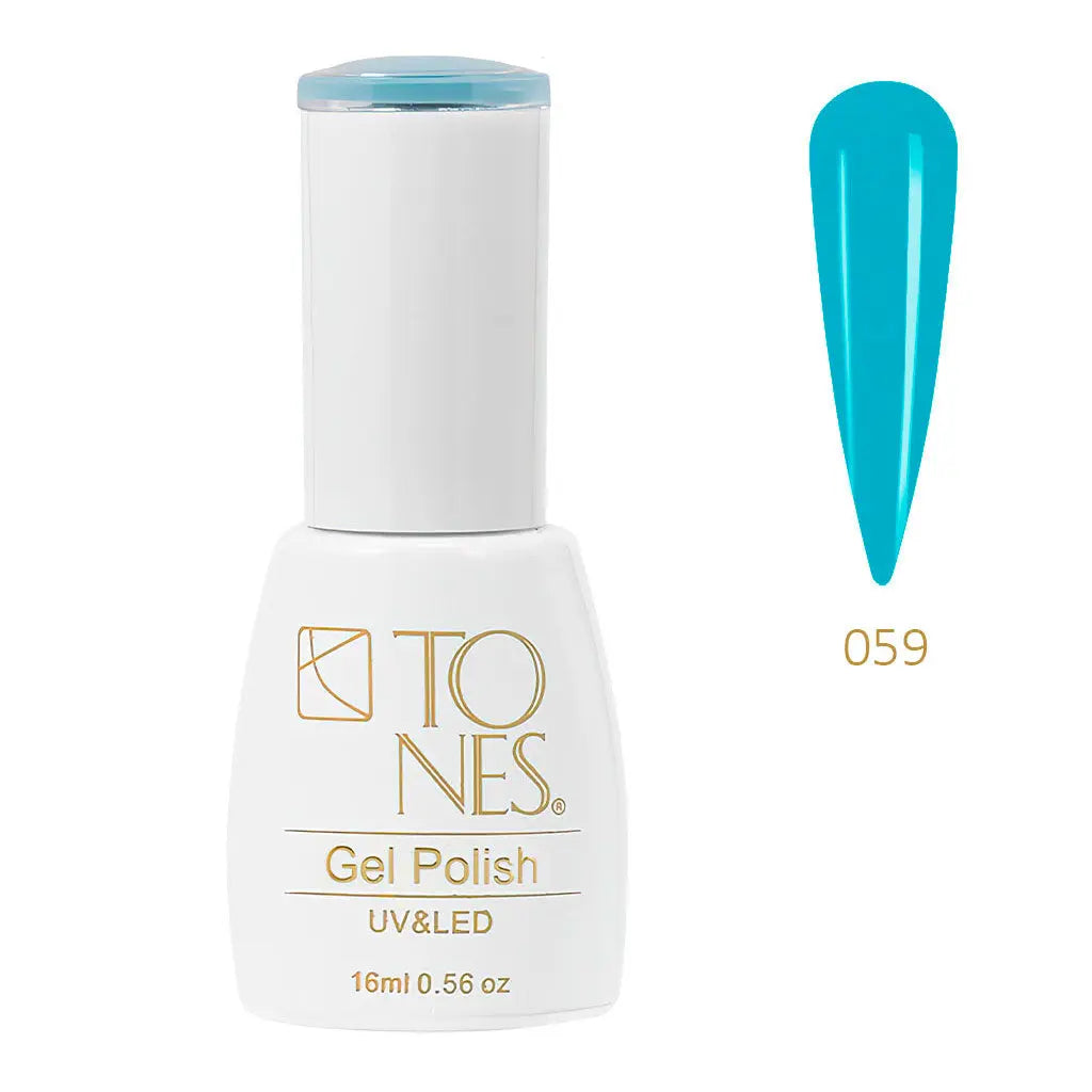 Gel Polish #59 - Chica toxica  | Blue | UV/LED | 0.56 fl oz — Tones Professional
