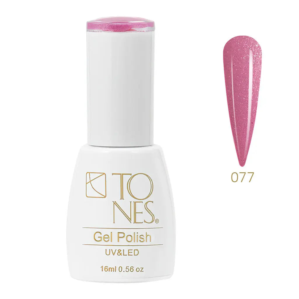 Gel Polish #77 - Bésame Mucho  | Pink | UV/LED | 0.56 fl oz — Tones Professional