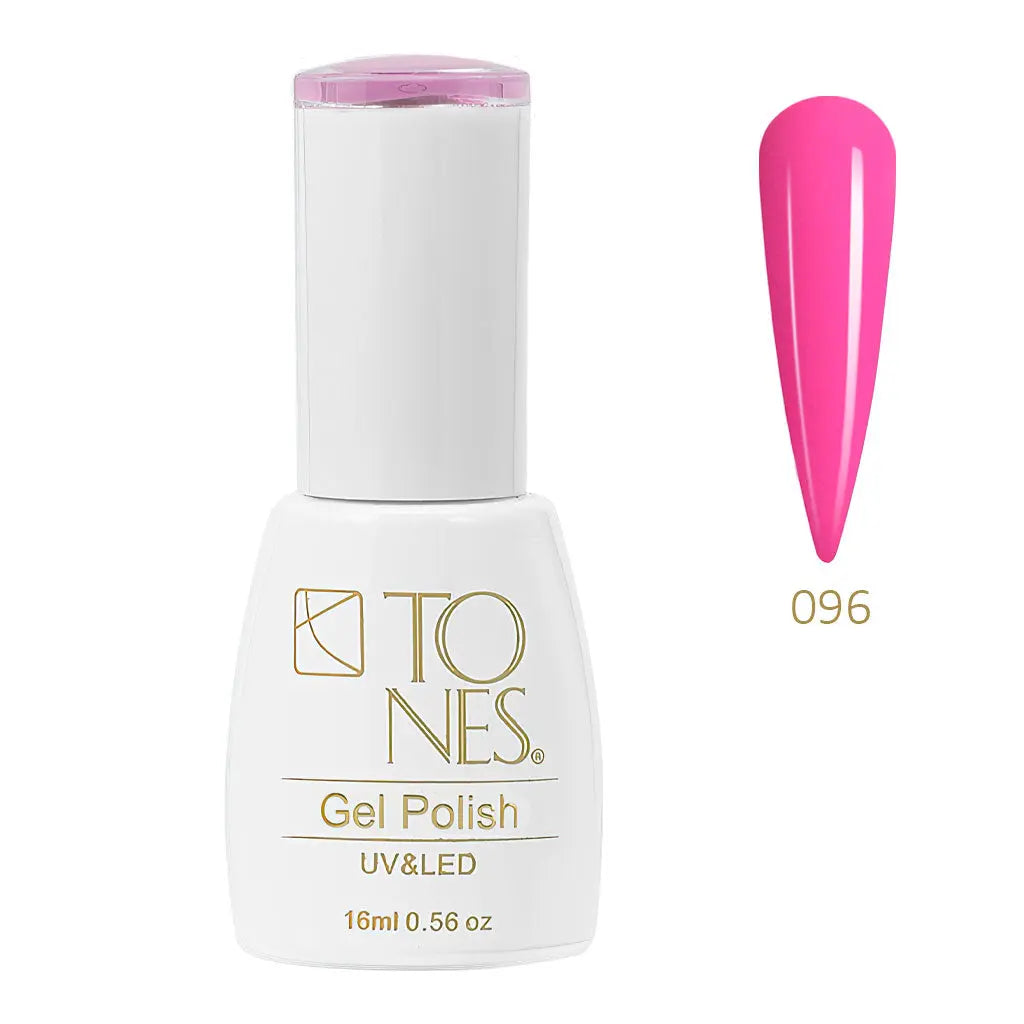 Gel Polish #96 - Pink Pop  | Bright Pink Gel | UV/LED | 0.56 fl oz — Tones Professional