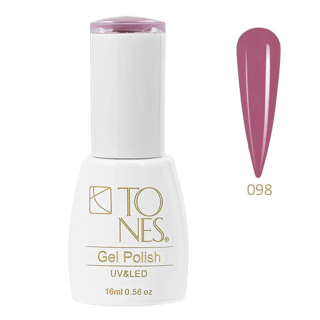 Gel Polish #98 - Mauve Me  | Mauve | UV/LED | 0.56 fl oz — Tones Professional