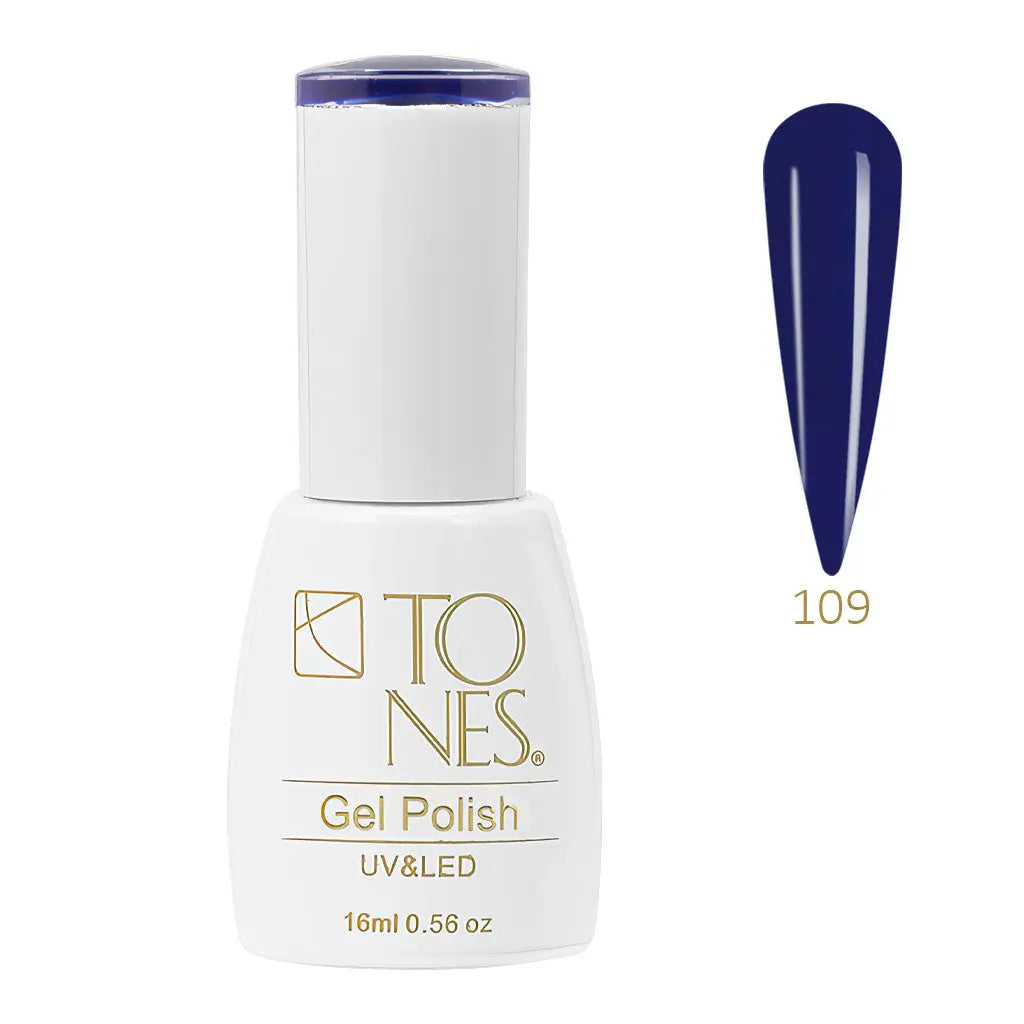 Gel Polish #109 - Blue Mood  | Blue | UV/LED | 0.56 fl oz — Tones Professional