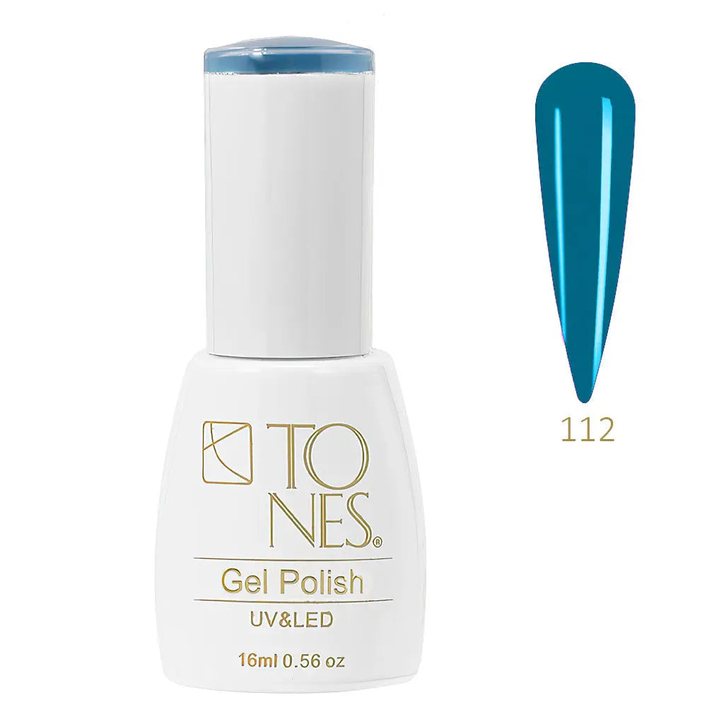 Gel Polish #112 - Ocean Heart | Blue | UV/LED | 0.56 fl oz — Tones Professional