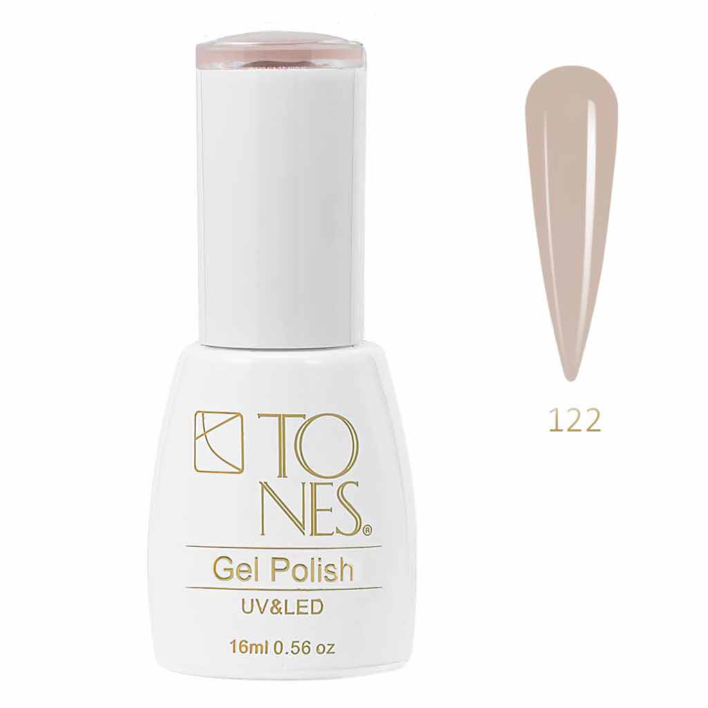 Gel Polish #122 - Nude & Rude  | Nude | UV/LED | 0.56 fl oz