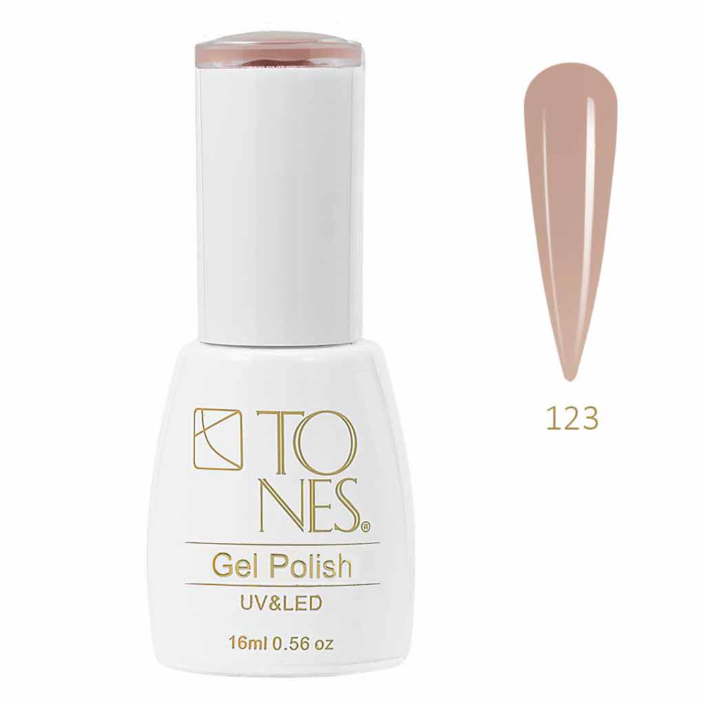 Gel Polish #123 - Nude Beach  | Nude | UV/LED | 0.56 fl oz