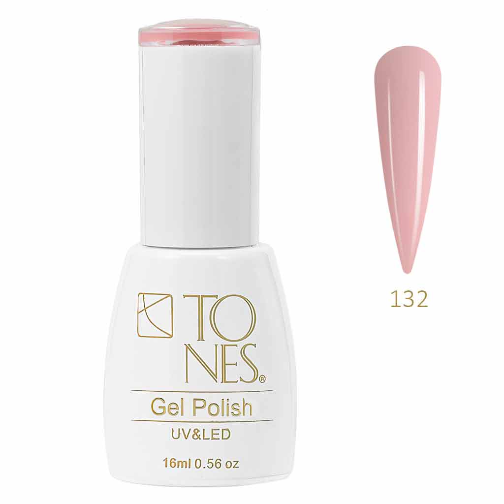 Gel Polish #132 - Pink Diamond  | Pink | UV/LED | 0.56 fl oz