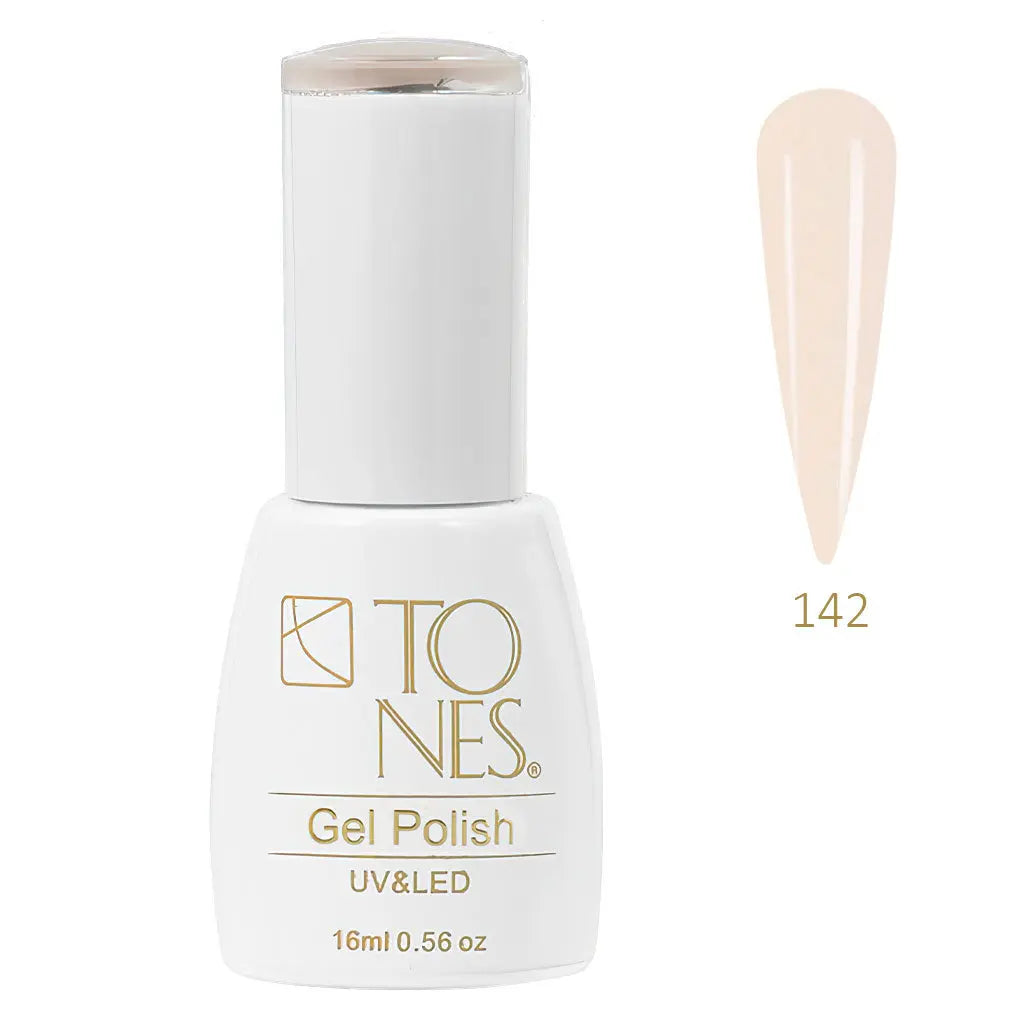 Gel Polish #142 - White Lies  | Cream | UV/LED | 0.56 fl oz — Tones Professional