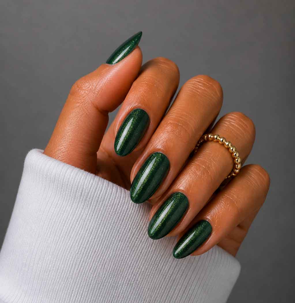 Gel Polish #53 - Bad Apple  | Dark Green Gel | UV/LED | 0.56 fl oz — product detail view 2