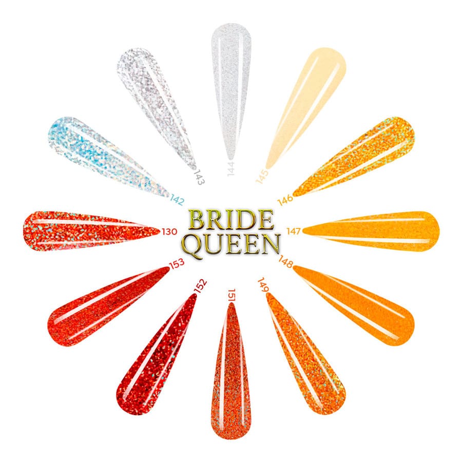 Acrylic Art Powder - 3D Individual: Bride Queen (0.5 oz) — Detail View | Tones Professional Nail Products