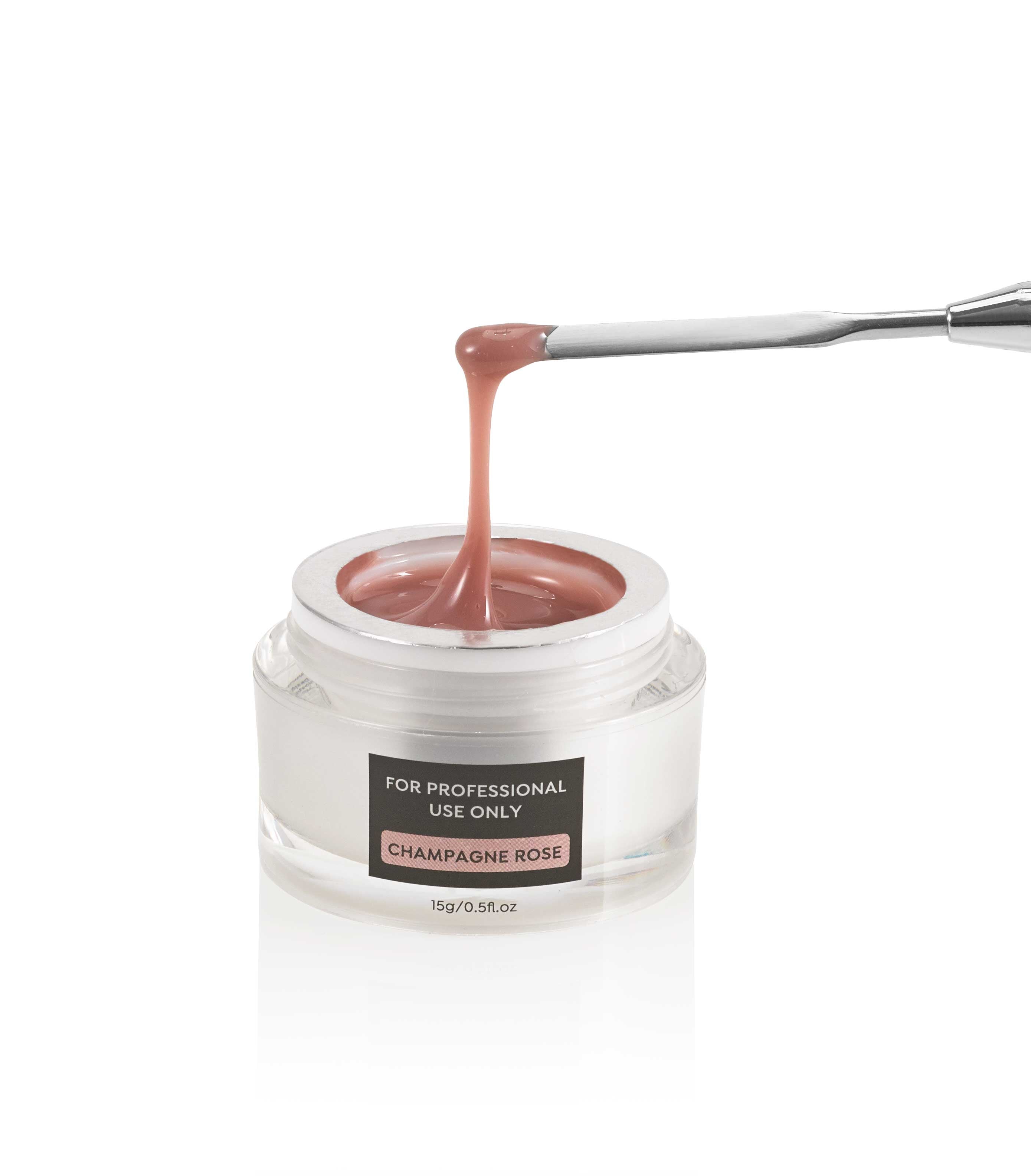 Pro Builder Gel: Champagne Rose - 0.5 fl oz / 15 mL — HEMA-Free TPO-Free Professional Builder Gel | Tones