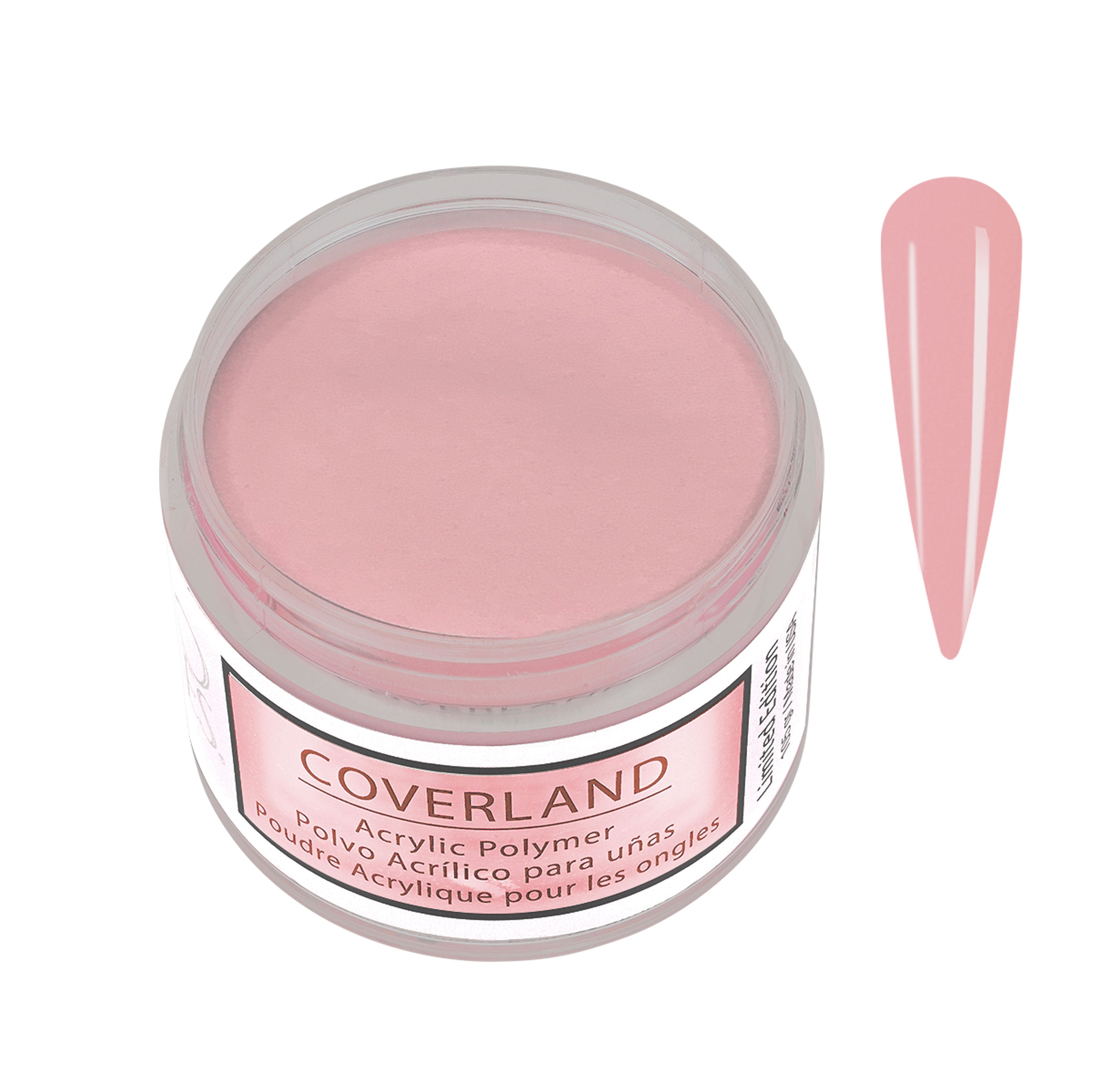 Coverland Acrylic Powder - Millennial Pink 1.5 OZ - Limited Edition