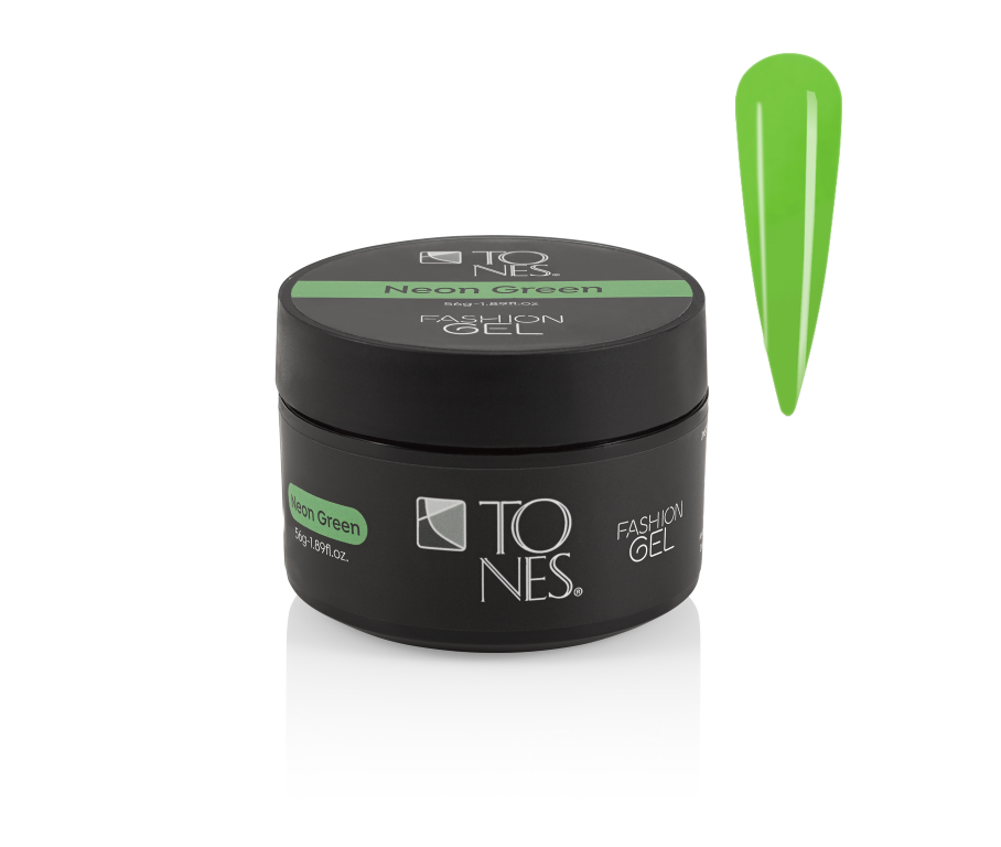 Fashion Gel: Neon Green - 1.89 fl oz / 56 mL — Tones Professional