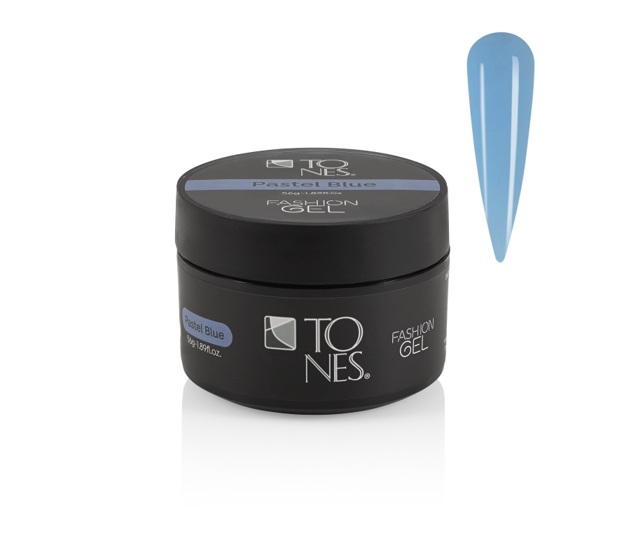 Fashion Gel: Pastel Blue - 1.89 fl oz / 56 mL — Tones Professional
