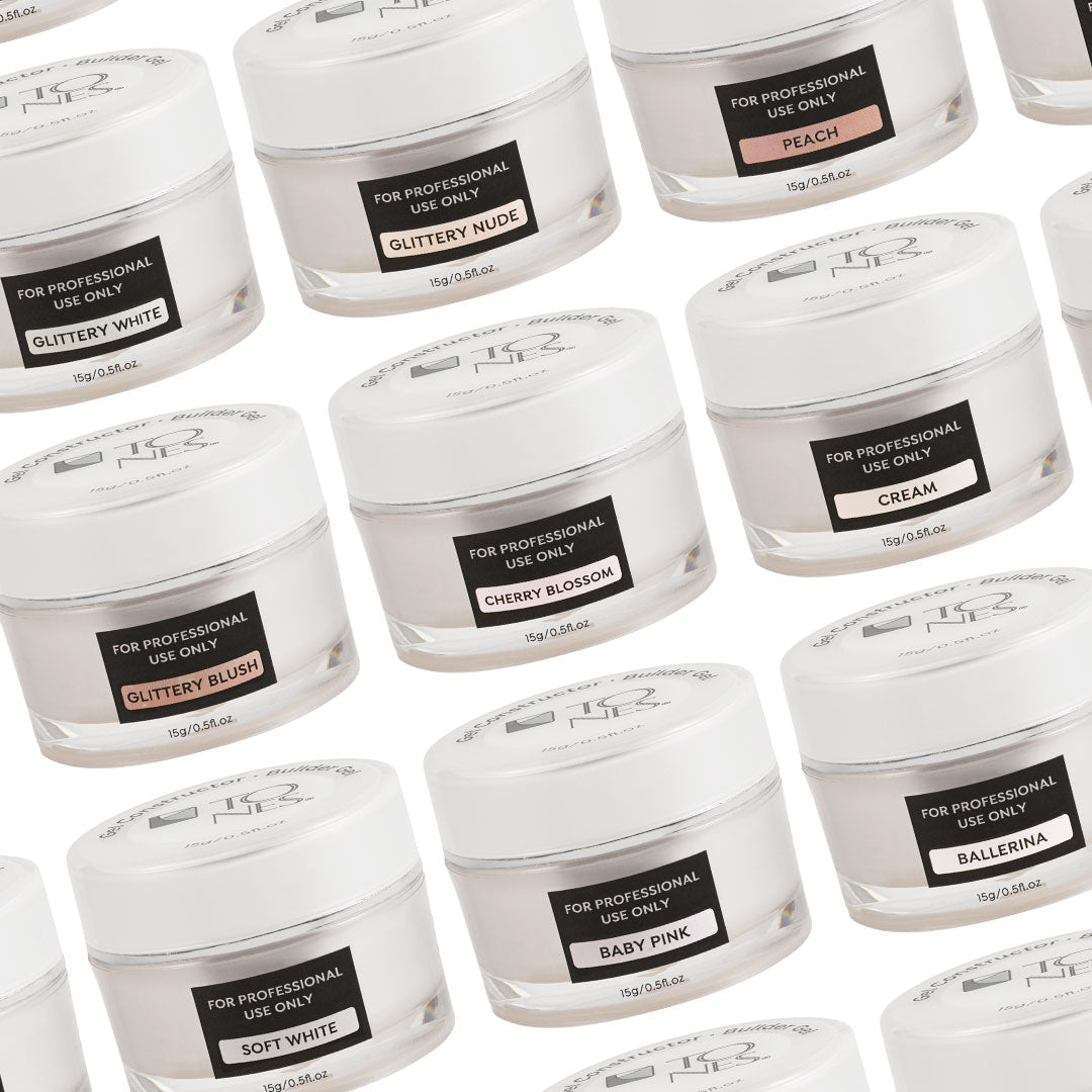 Pro Builder Gel Collection II (9 x 0.5 fl oz / 15mL) — View 4 | Tones Professional Nail Products