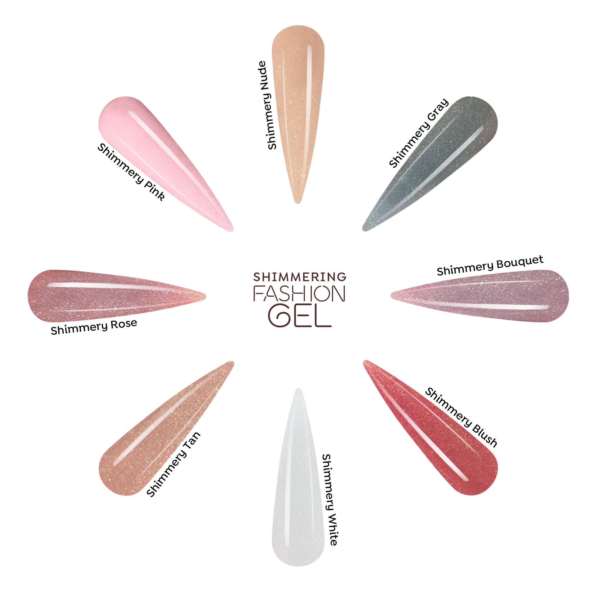 Fashion Gel: Shimmery Pink - 1.89 fl oz / 56 mL — Tones Professional