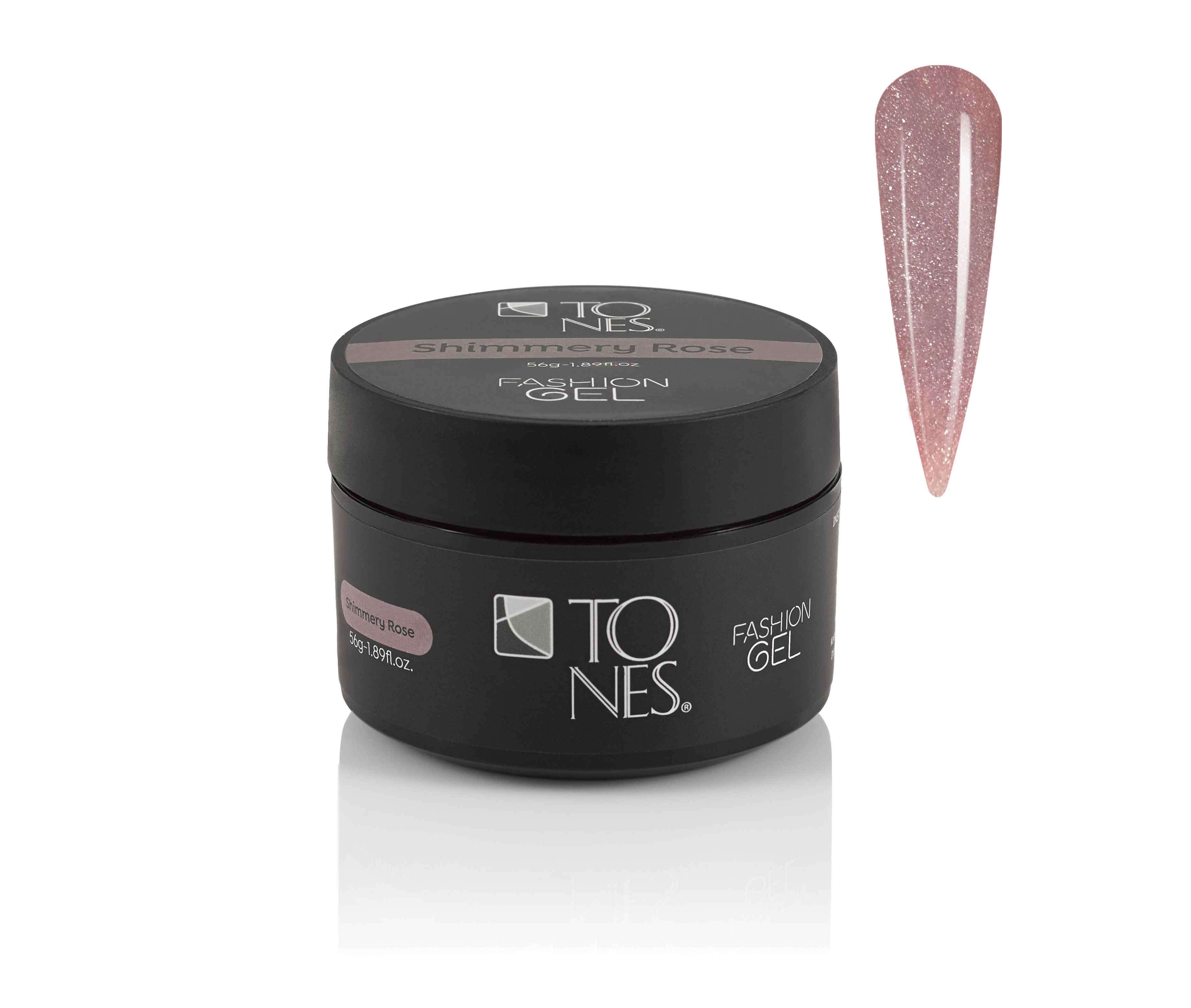Fashion Gel: Shimmery Rose - 1.89 fl oz / 56 mL | Professional Nail Products by Tones
