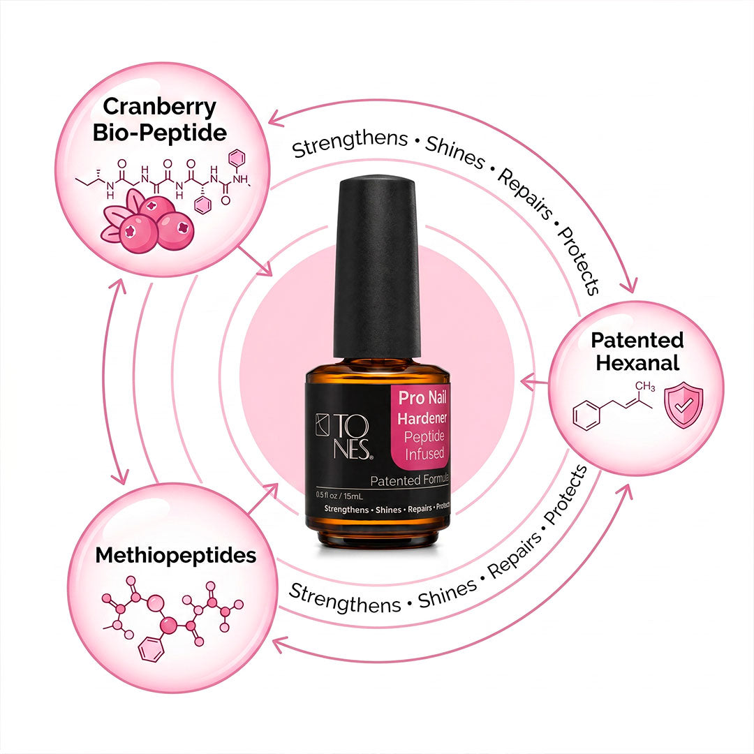 Pro Nail Hardener (15 mL / 0.5 floz) + Cuticle Serum Trio - Bundle
