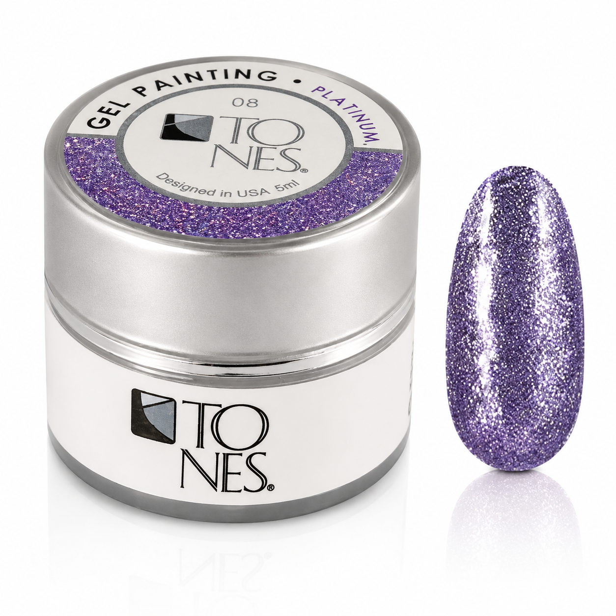 Platinum Gel Painting #008 Purple - 5 mL / 0.17 fl oz