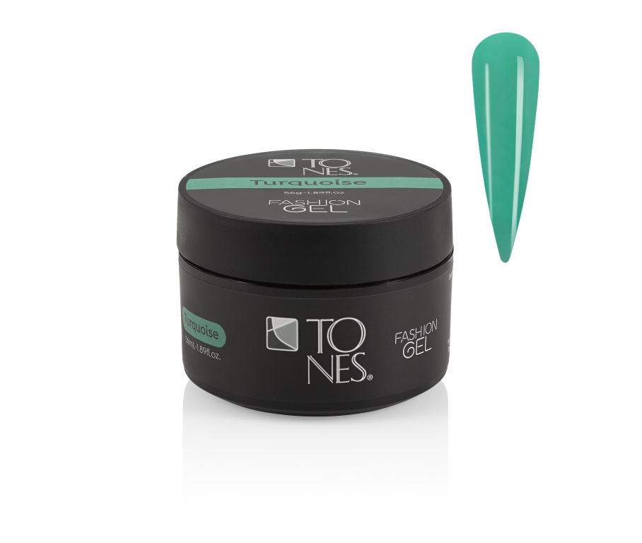 Fashion Gel: Turquoise - 1.89 fl oz / 56 mL — Tones Professional