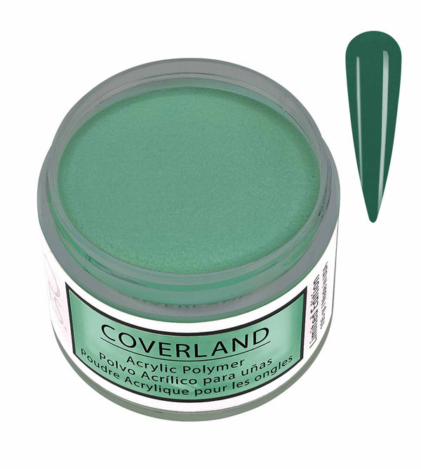 Coverland Acrylic Powder 1.5 oz "Vintage Emerald" - Limited Edition