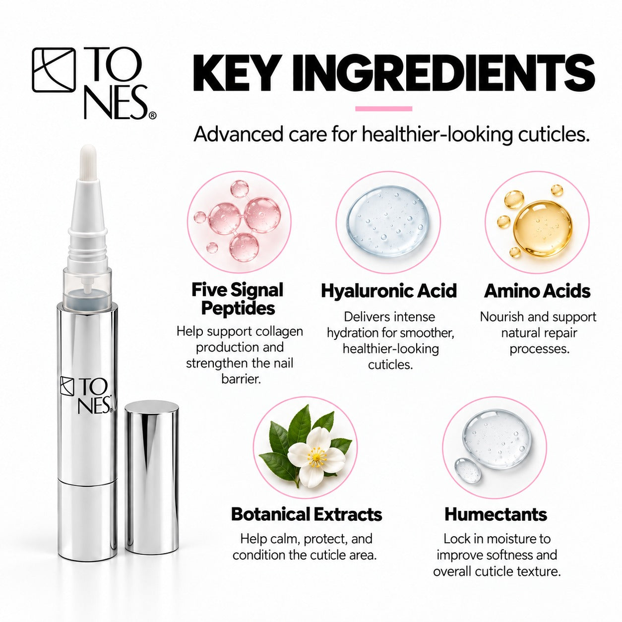 Pro Nail Hardener (15 mL / 0.5 floz) + Cuticle Serum Trio - Bundle