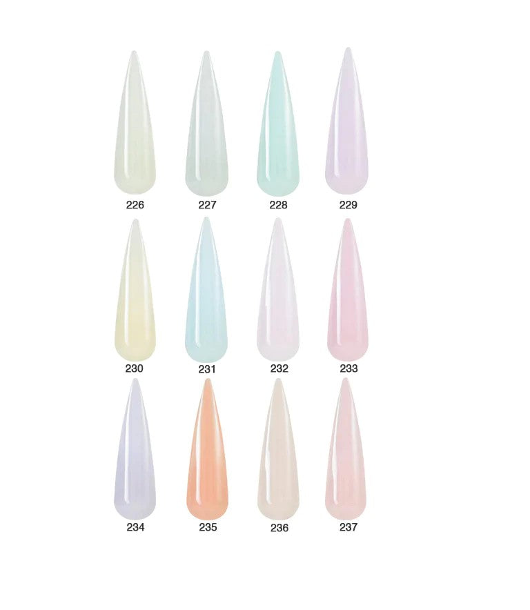 Acrylic Art Powder - 3D Individual: Whisper (0.5 oz) — Detail View | Tones Professional Nail Products