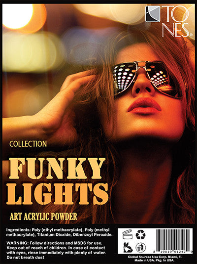 Acrylic Art Powder Collection: Funky Lights | Colección de Polvos para Arte: Funky Lights - Tones - 2