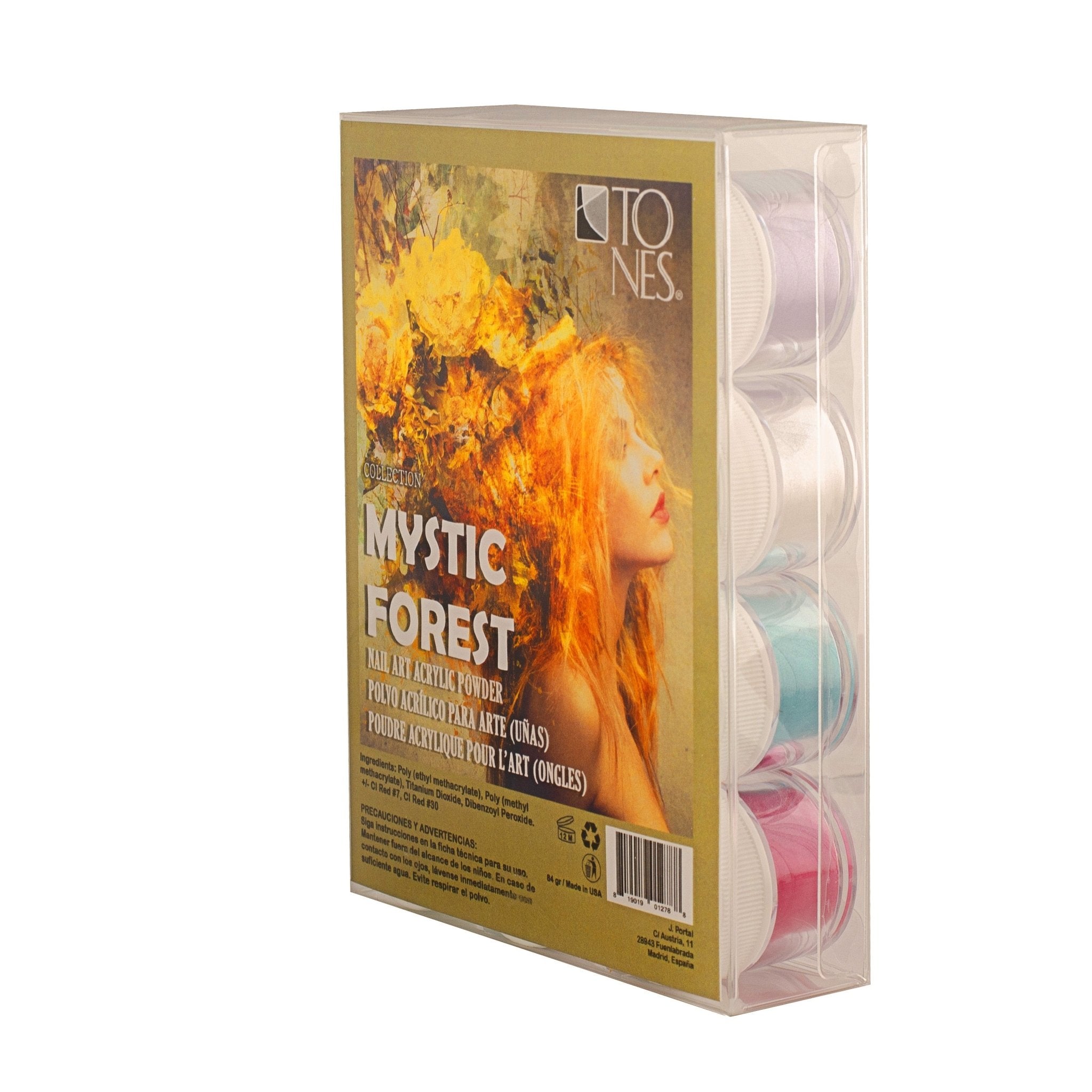 Acrylic Art Powder - 3D Collection: Mystic Forest (12 x 0.25 oz) - Tones
