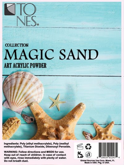 Acrylic Art Powder - Encapsulated Individual: Magic Sand (0.5 oz) - Tones