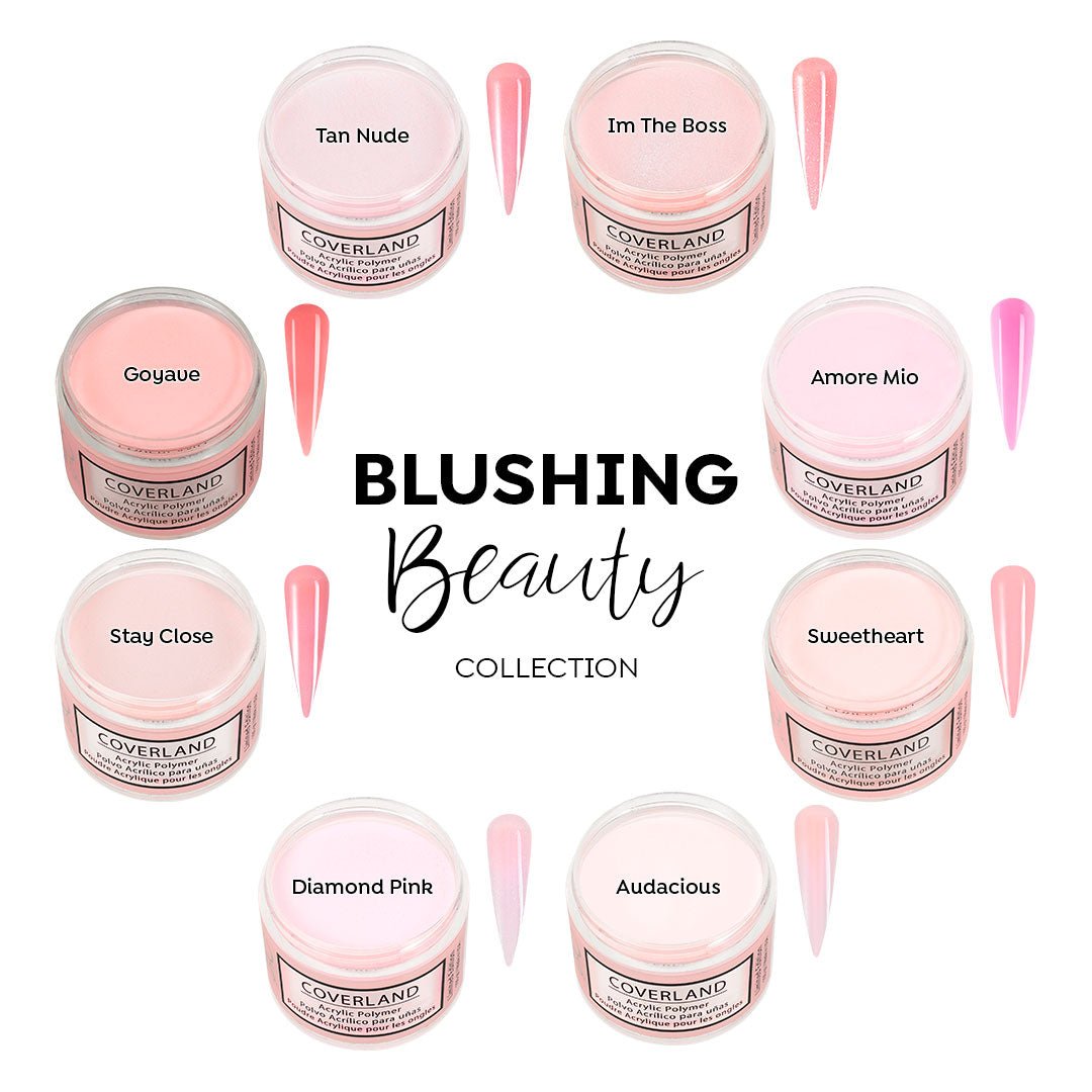 Blushing Beauty - Coverland Collection 8 x 3.5oz - Tones