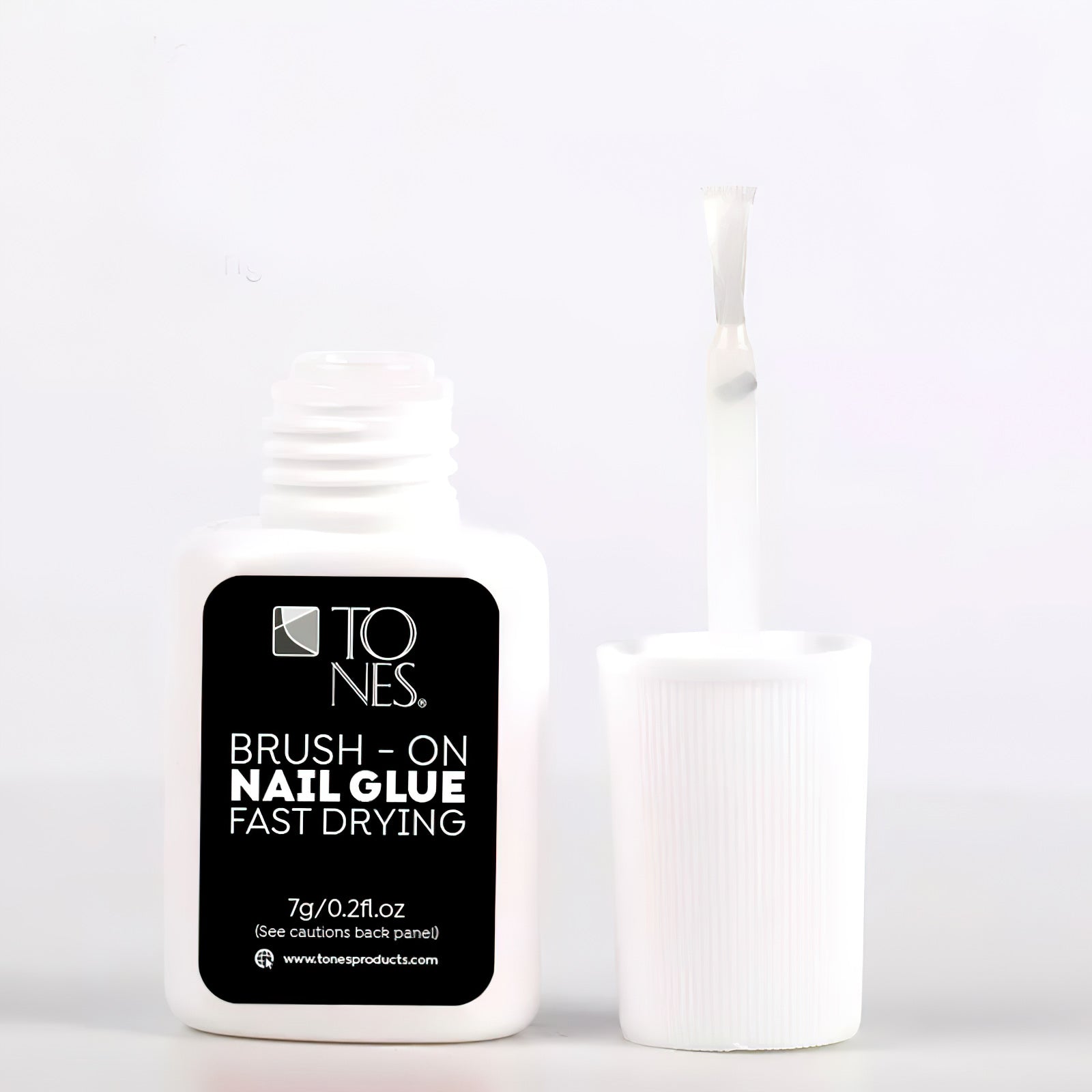 Brush on Nail Glue - 7 ml / 0.2 Fl oz - Tones